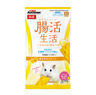 腸活生活　ハムちゃんぴゅ～れ　鶏ささみ＆コーン