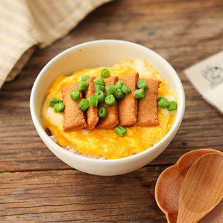 スタミナ満点！揚げないカツ丼 