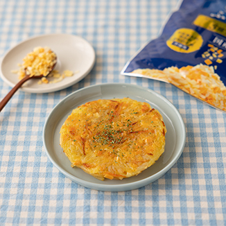 おやつ時間に♪かりかりチーズガレット 