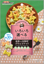ドギースナック　バリュー　野菜入り低脂肪プチビスケット